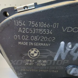 Дроссельная заслонка BMW 1-серии N46B20